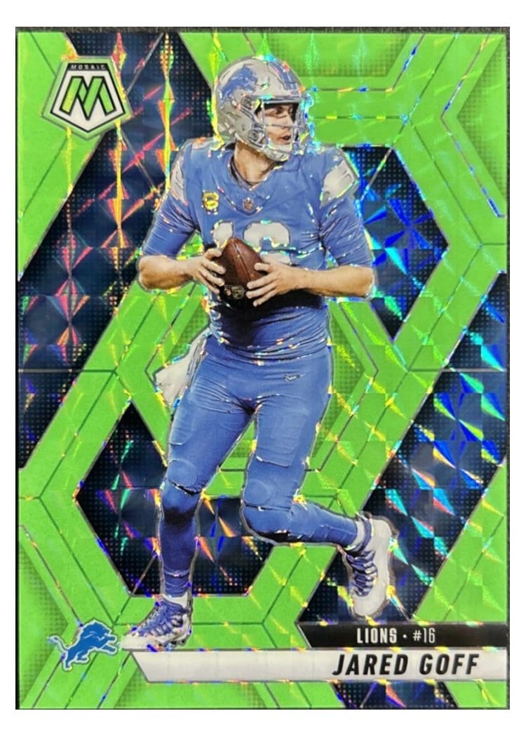 2025 Panini Mosaic Base Set Jared Goff #194 card