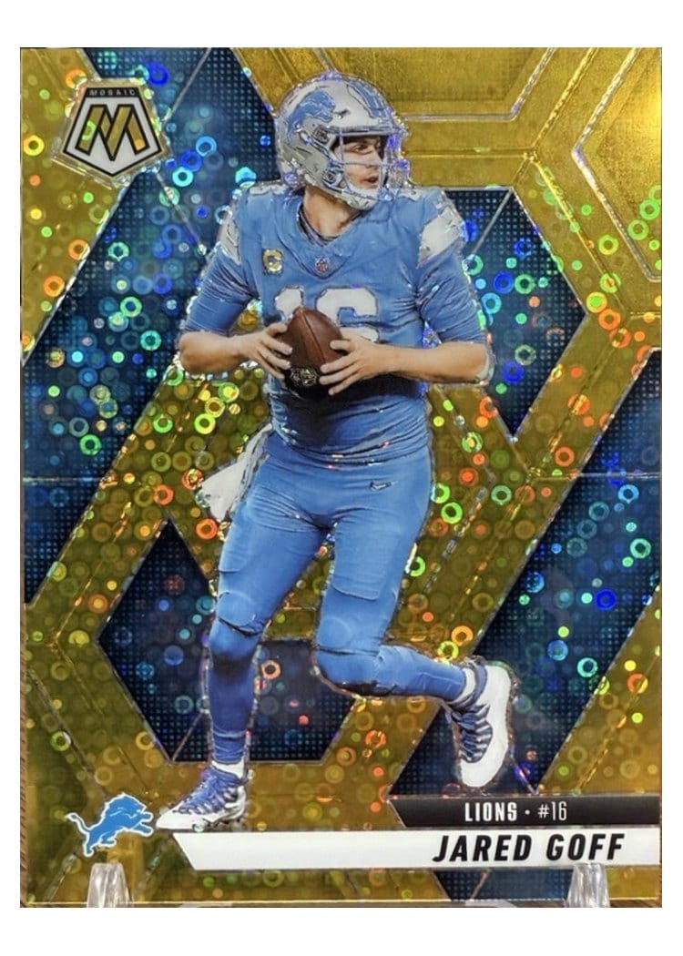 2025 Panini Mosaic Base Set Jared Goff #194 card