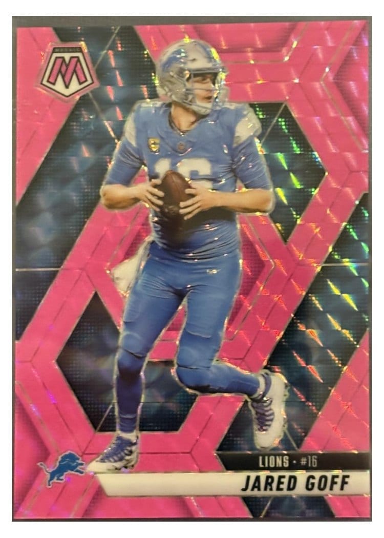 2025 Panini Mosaic Base Set Jared Goff #194 card