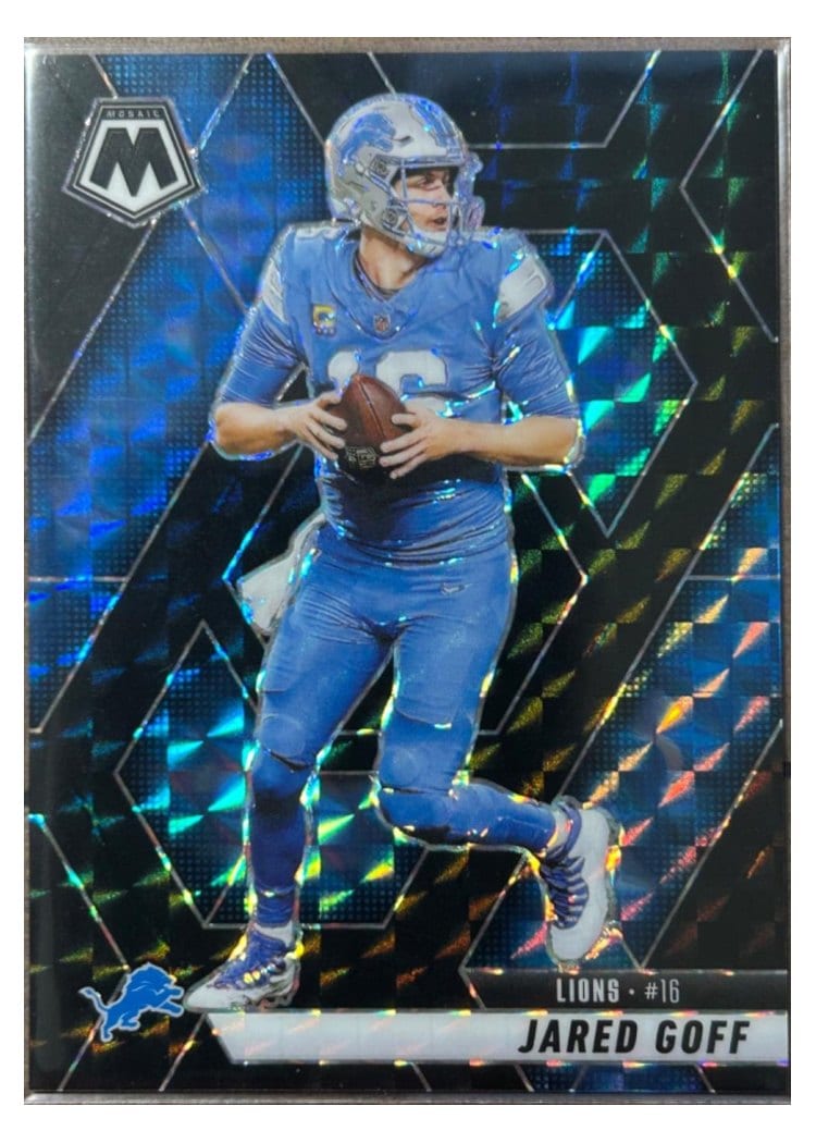 2025 Panini Mosaic Base Set Jared Goff #194 card