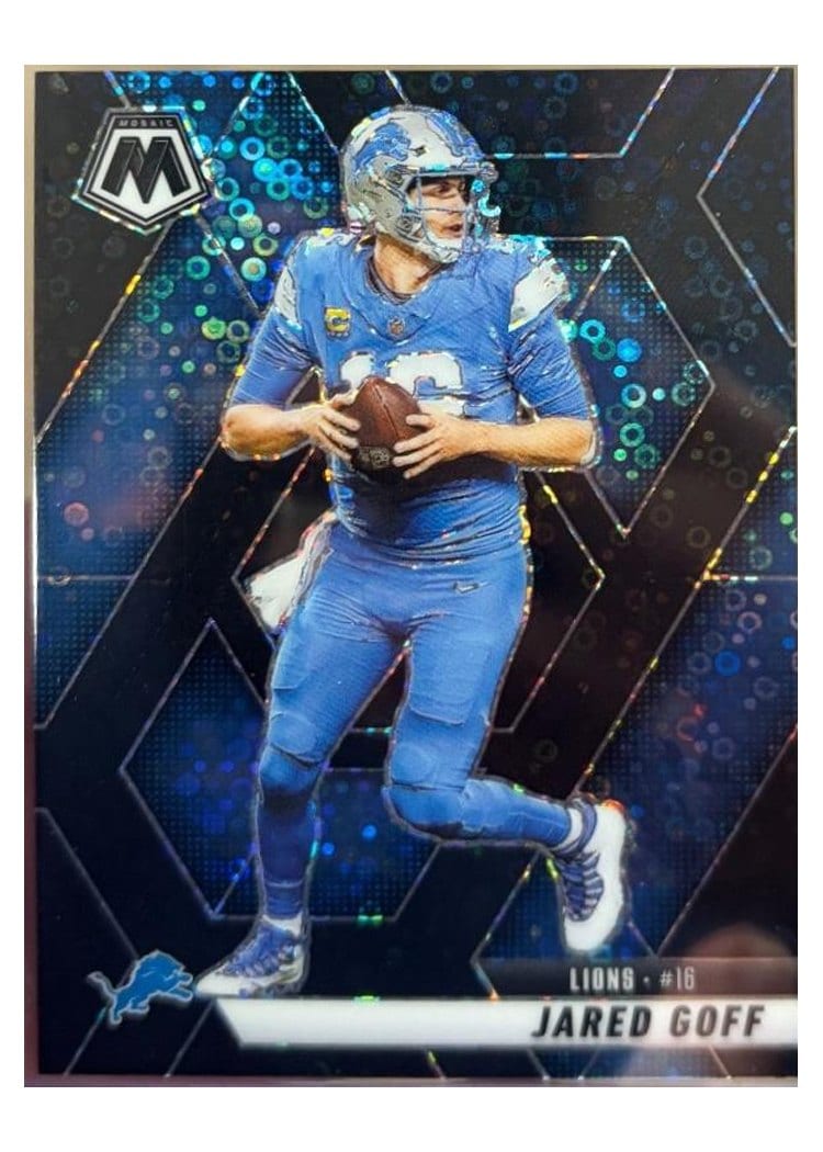 2025 Panini Mosaic Base Set Jared Goff #194 card