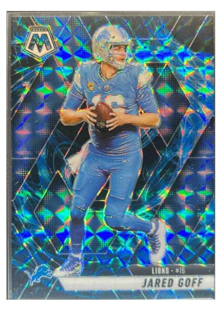 2025 Panini Mosaic Base Set Jared Goff #194 card