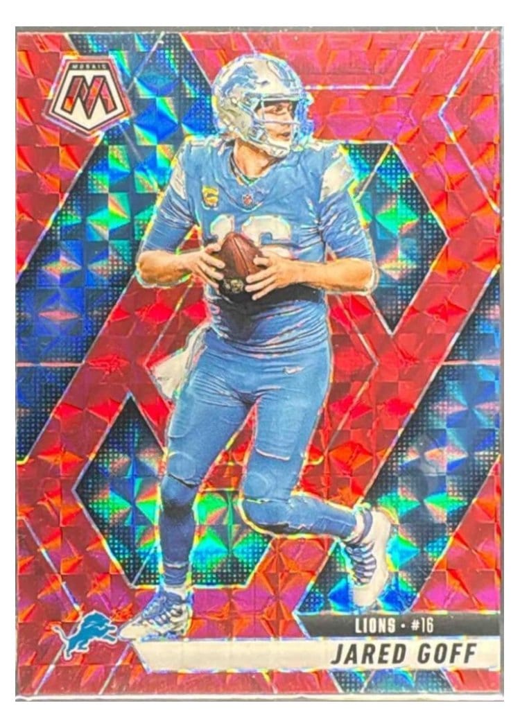 2025 Panini Mosaic Base Set Jared Goff #194 card