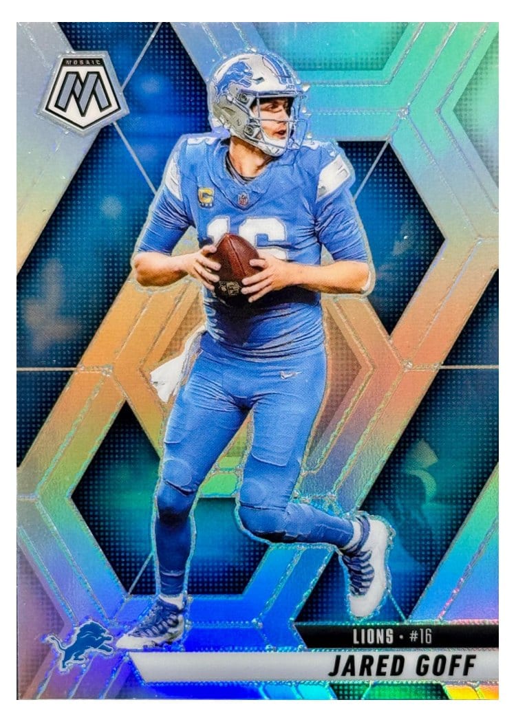 2025 Panini Mosaic Base Set Jared Goff #194 card
