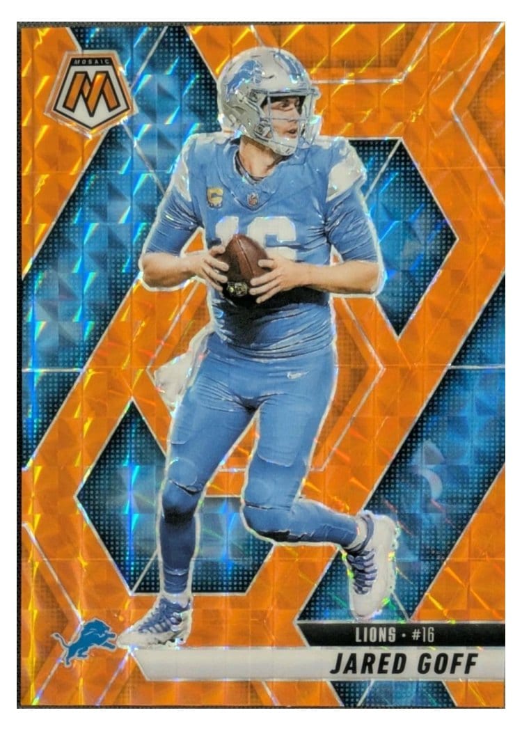 2025 Panini Mosaic Base Set Jared Goff #194 card