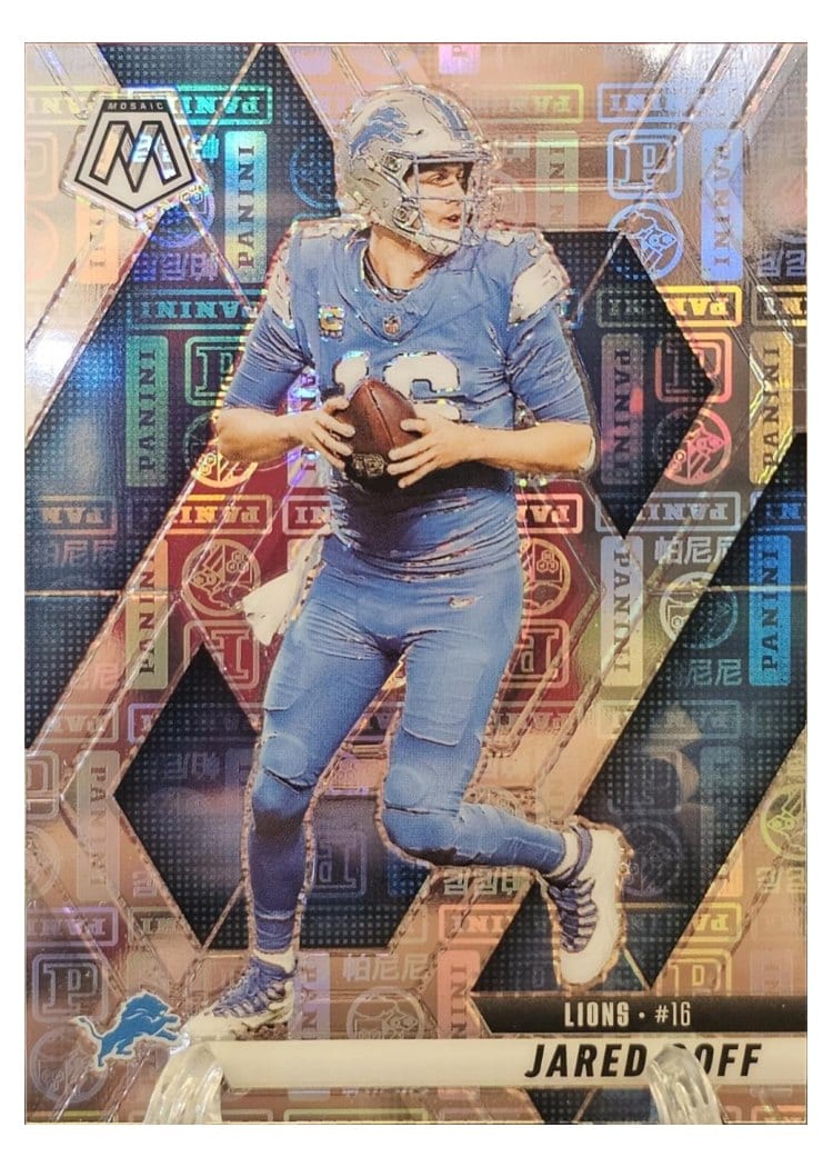 2025 Panini Mosaic Base Set Jared Goff #194 card