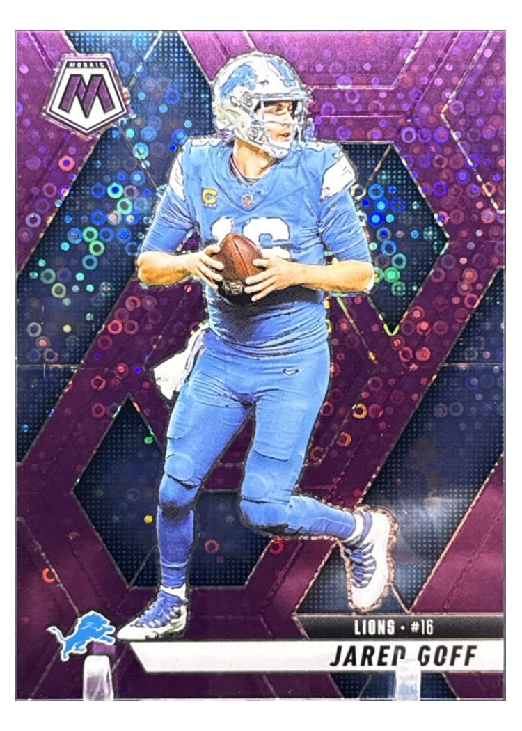 2025 Panini Mosaic Base Set Jared Goff #194 card