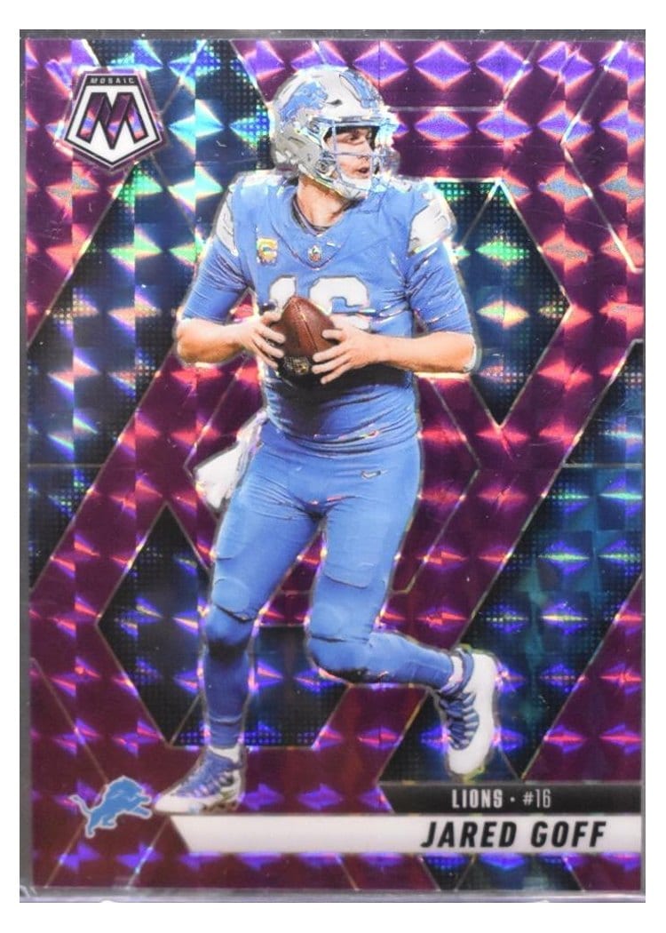 2025 Panini Mosaic Base Set Jared Goff #194 card
