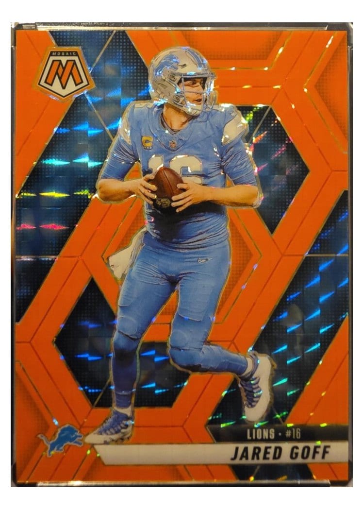 2025 Panini Mosaic Base Set Jared Goff #194 card