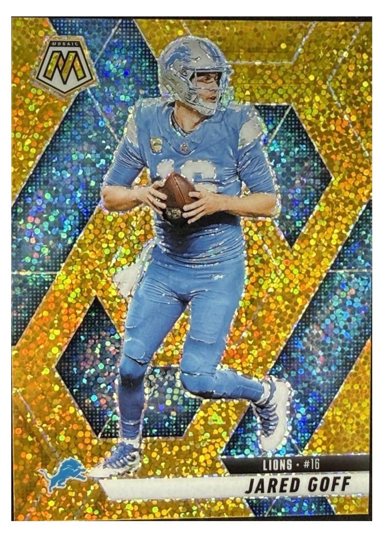 2025 Panini Mosaic Base Set Jared Goff #194 card