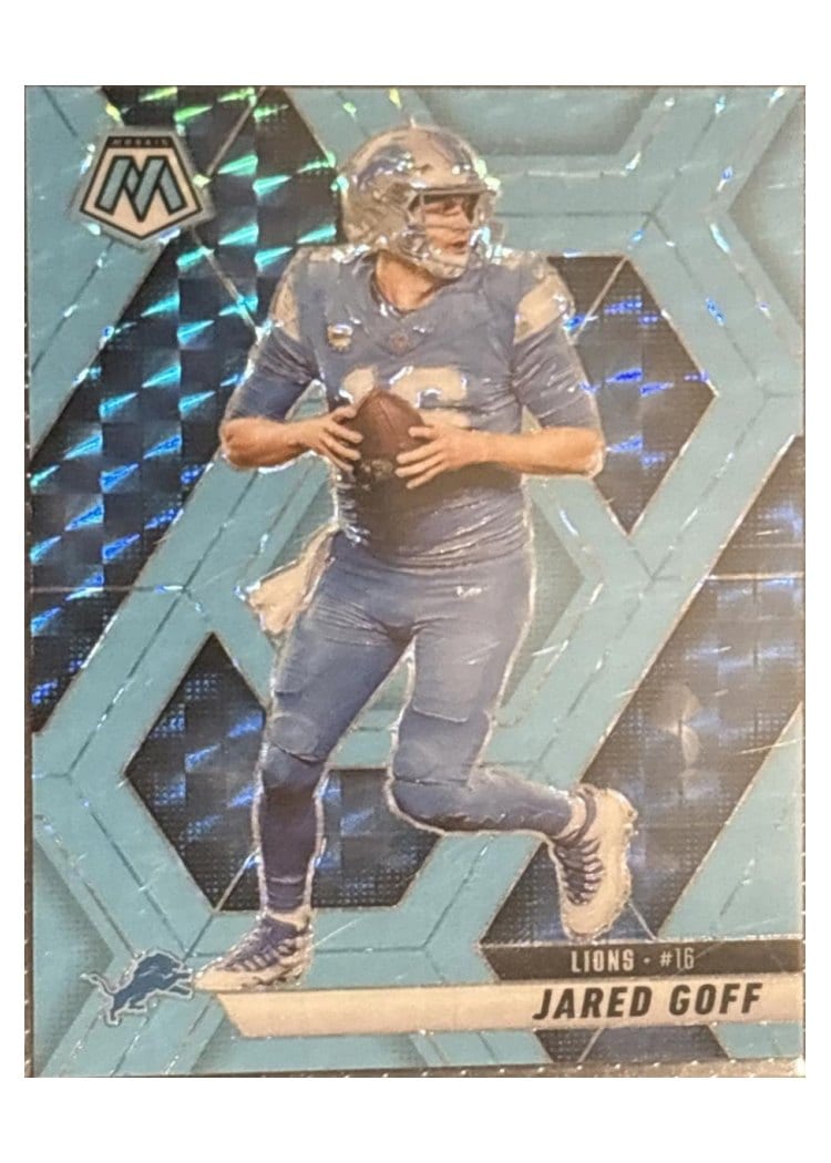 2025 Panini Mosaic Base Set Jared Goff #194 card