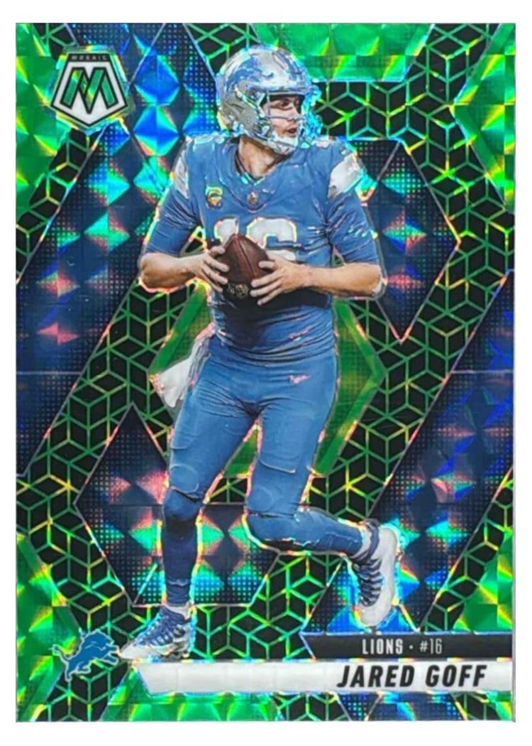 2025 Panini Mosaic Base Set Jared Goff #194 card