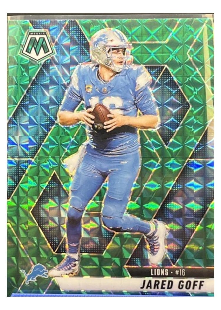 2025 Panini Mosaic Base Set Jared Goff #194 card