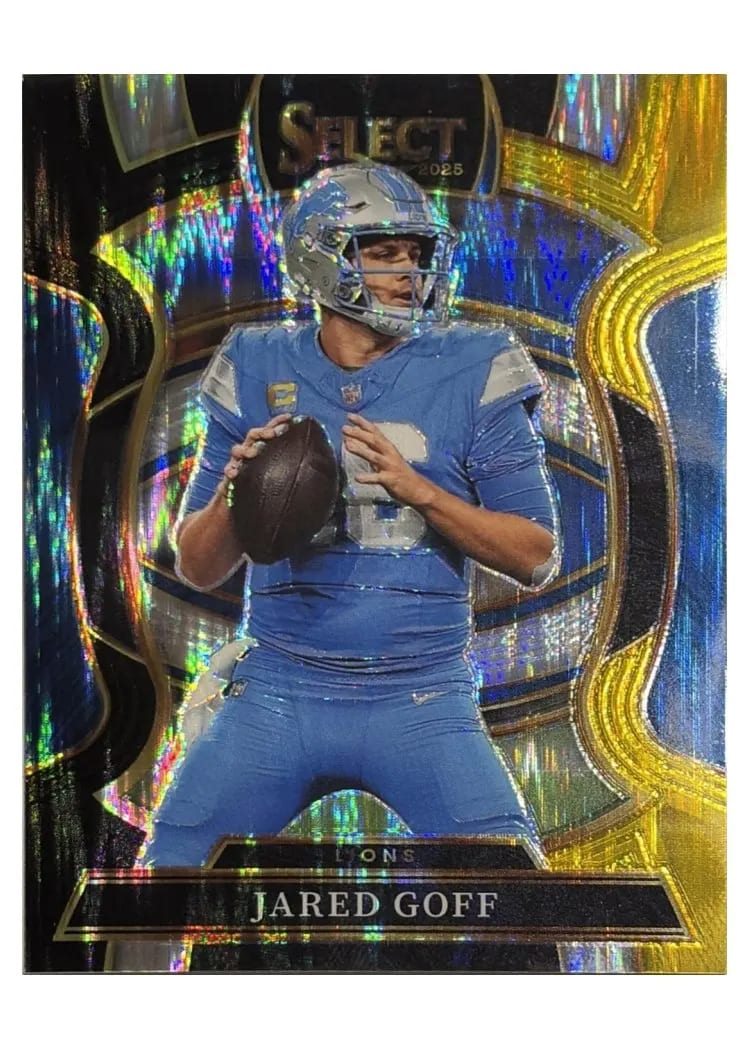 2025 Panini Select Base Set Jared Goff #69 card
