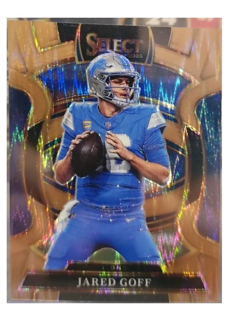 2025 Panini Select Base Set Jared Goff #69 card