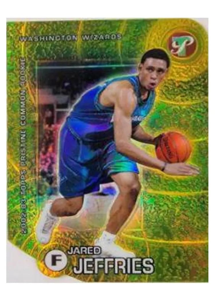 2002 Topps Pristine Jared Jeffries #81 card