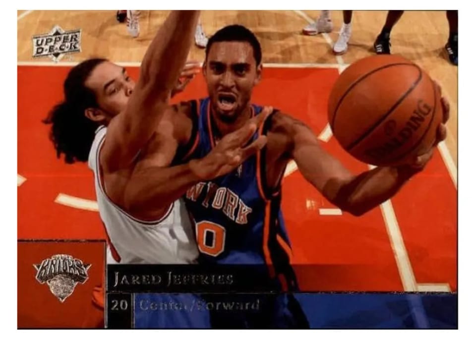 2009 Upper Deck Jared Jeffries #131 card
