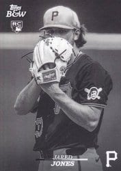 2024 Topps Black & White Base Set Jared Jones #83 card