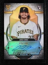 2024 Topps Triple Threads Rookie Autograph Jared Jones #RA-JJO card