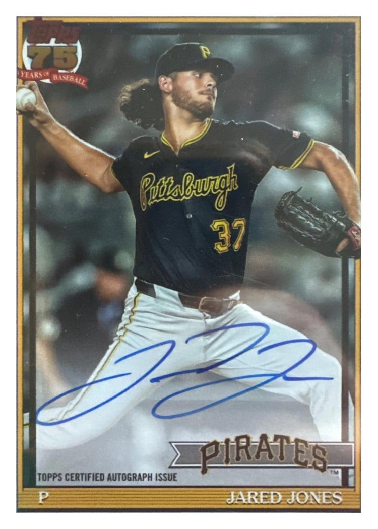 2026 Topps 1991 Topps Autographs Jared Jones #91A-JJO card
