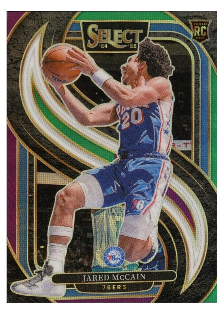2024-25 Panini Select Base Set Jared McCain #184 card