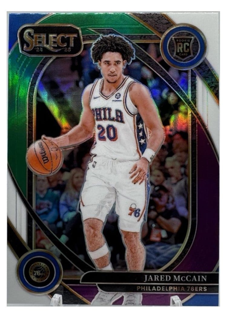2024-25 Panini Select Base Set Jared McCain #283 card