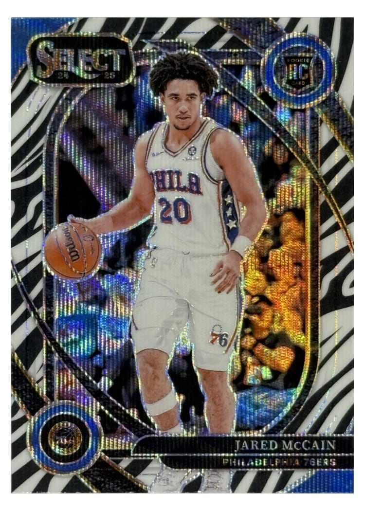 2024-25 Panini Select Base Set Jared McCain #283 card