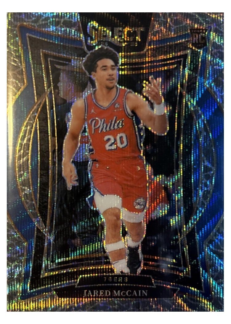 2024-25 Panini Select Base Set Jared McCain #82 card