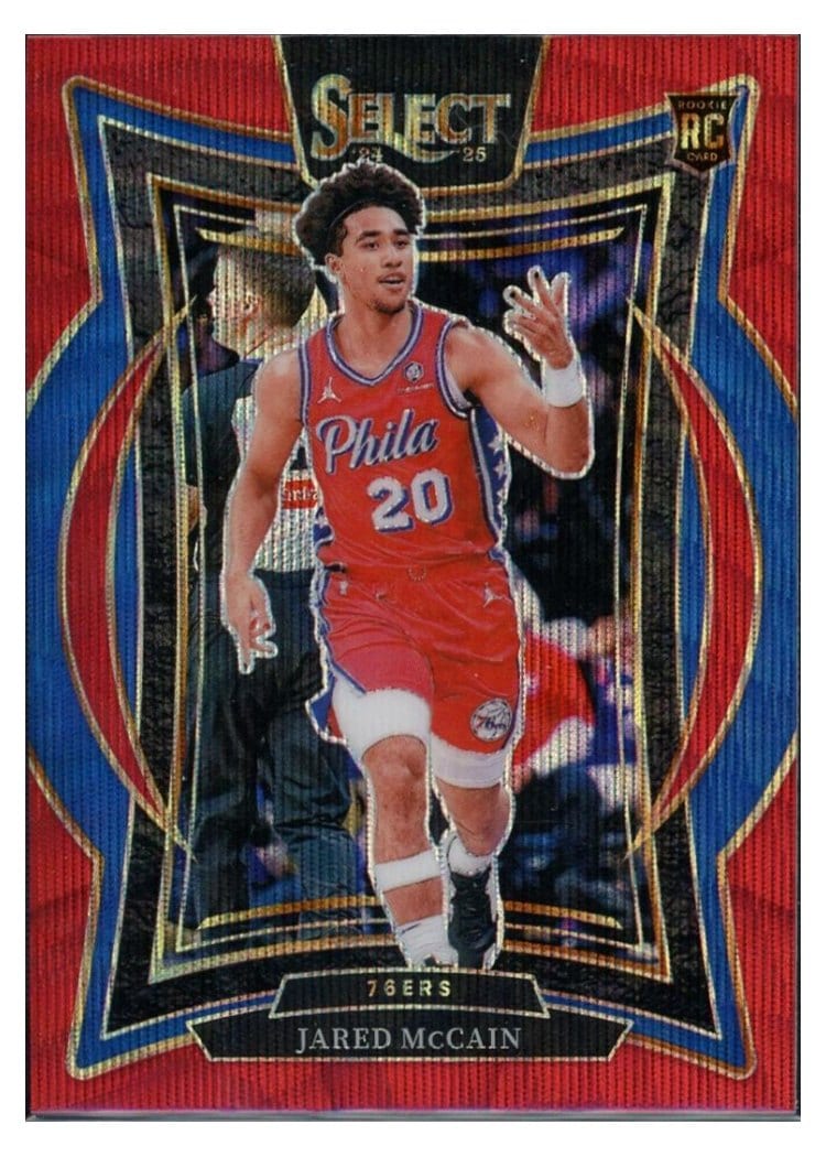 2024-25 Panini Select Base Set Jared McCain #82 card