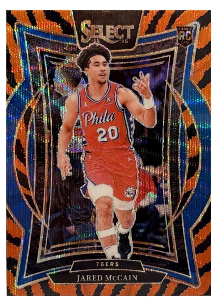 2024-25 Panini Select Base Set Jared McCain #82 card