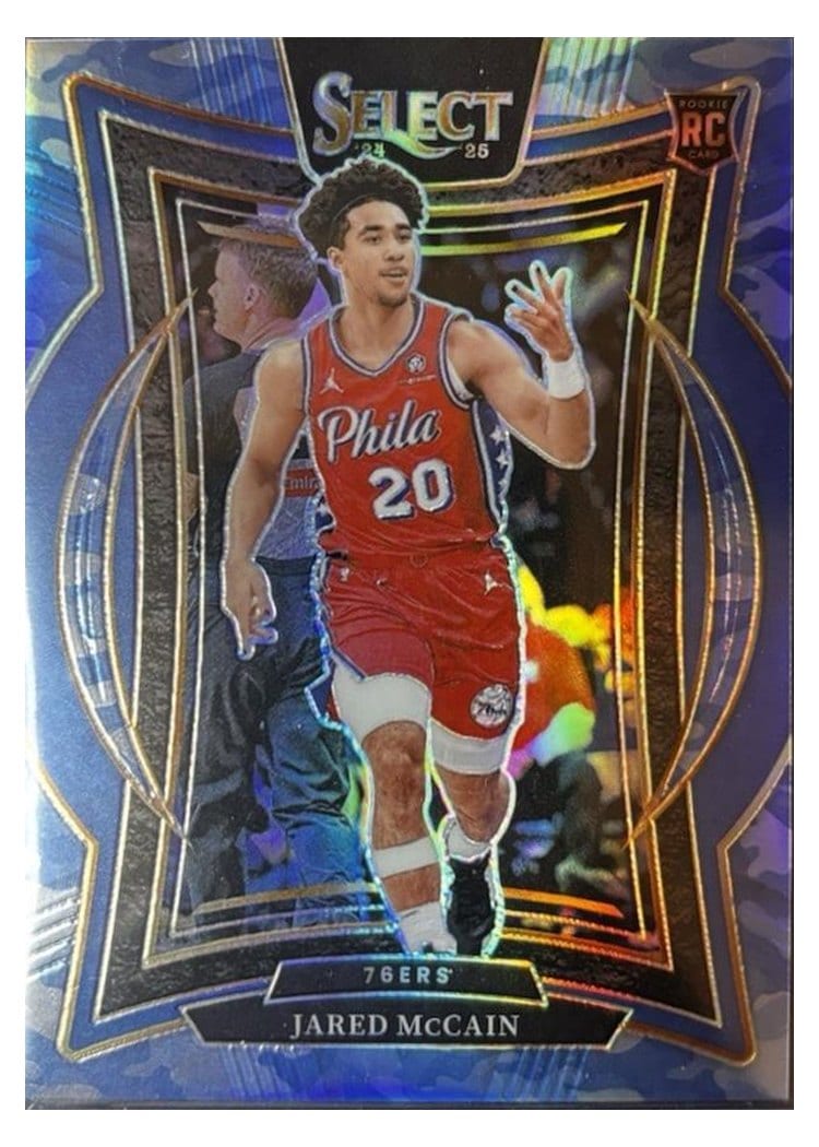 2024-25 Panini Select Base Set Jared McCain #82 card