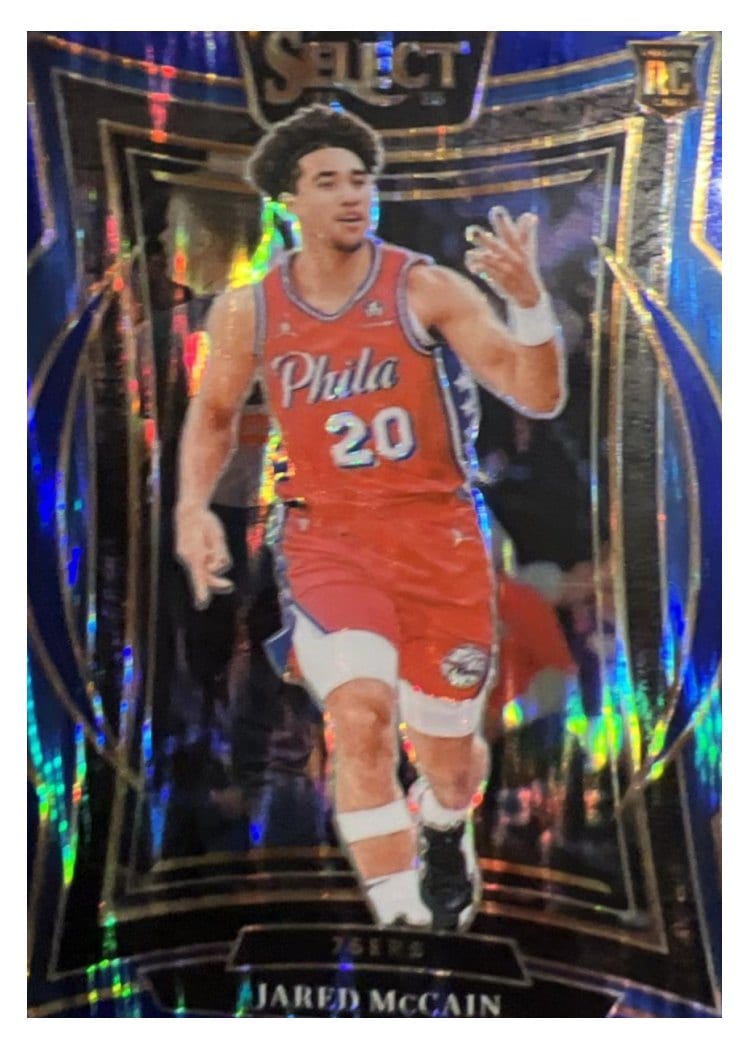 2024-25 Panini Select Base Set Jared McCain #82 card