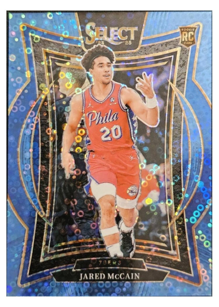2024-25 Panini Select Base Set Jared McCain #82 card