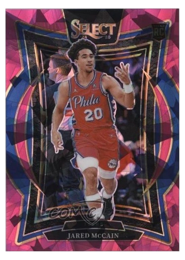 2024-25 Panini Select Base Set Jared McCain #82 card