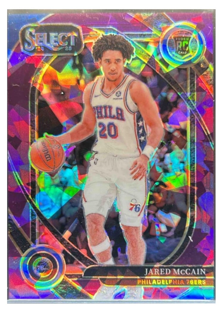 2024-25 Panini Select Base Set Jared McCain #82 card