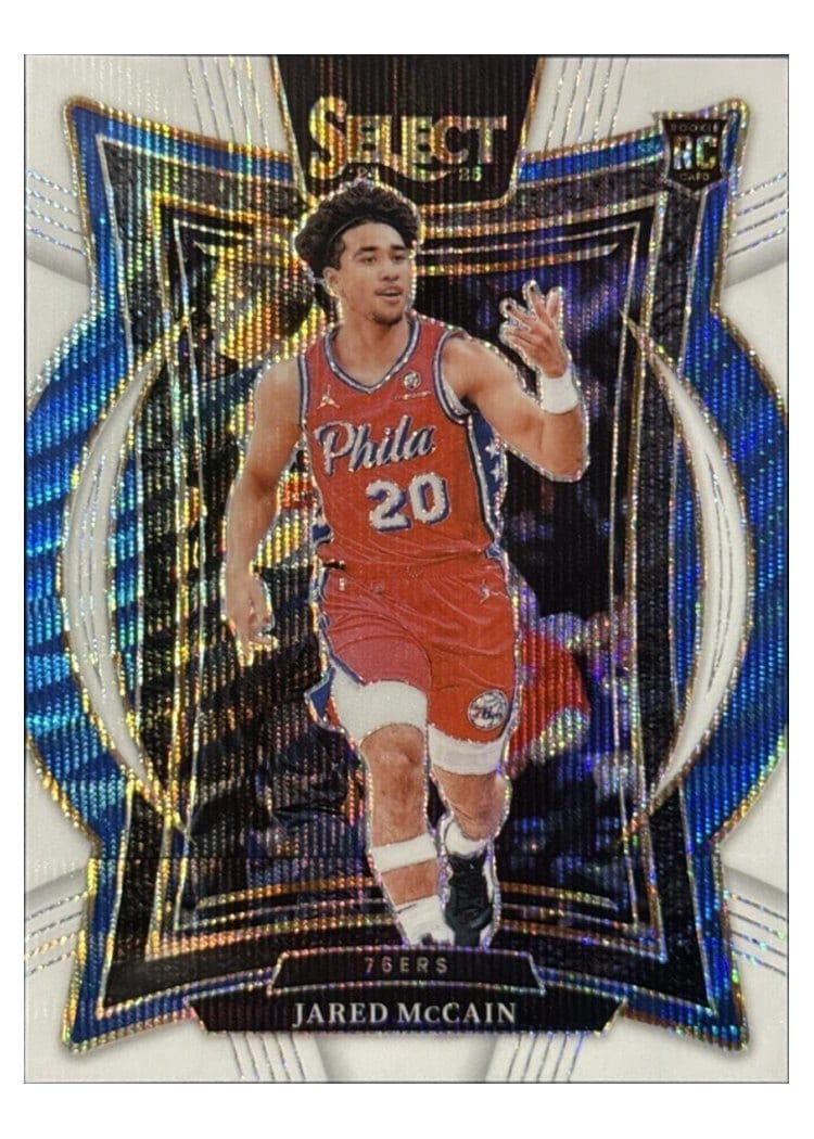 2024-25 Panini Select Base Set Jared McCain #82 card