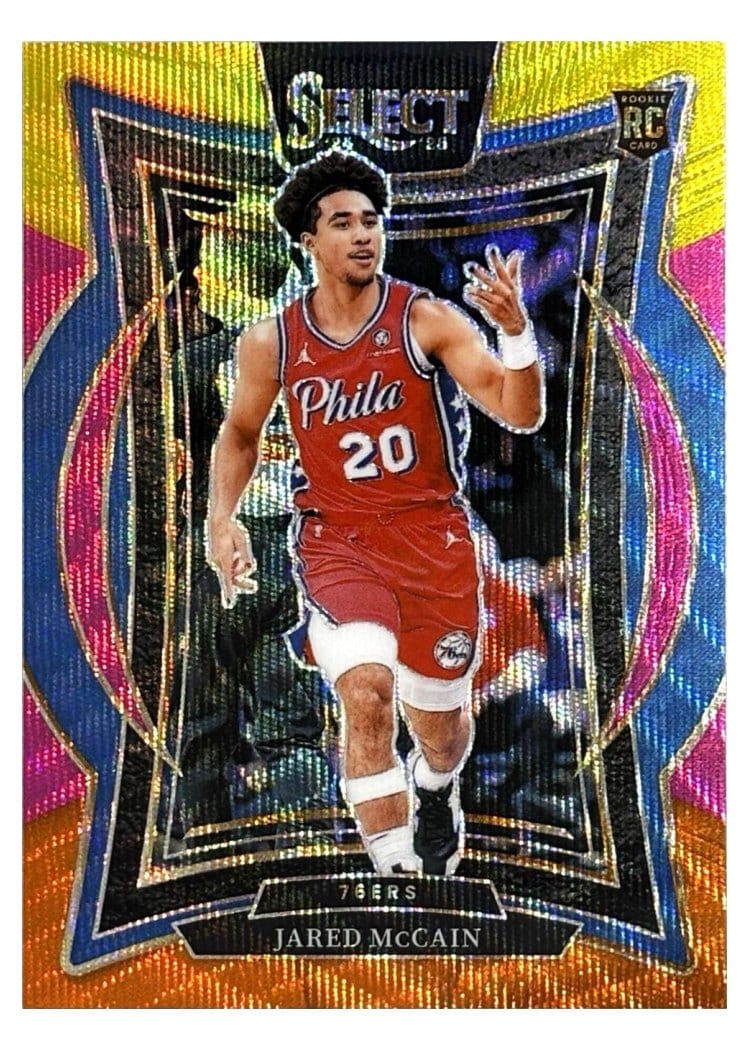 2024-25 Panini Select Base Set Jared McCain #82 card