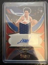 2024-25 Panini Select Rookie Jersey Autographs Jared McCain #RJA-JAR