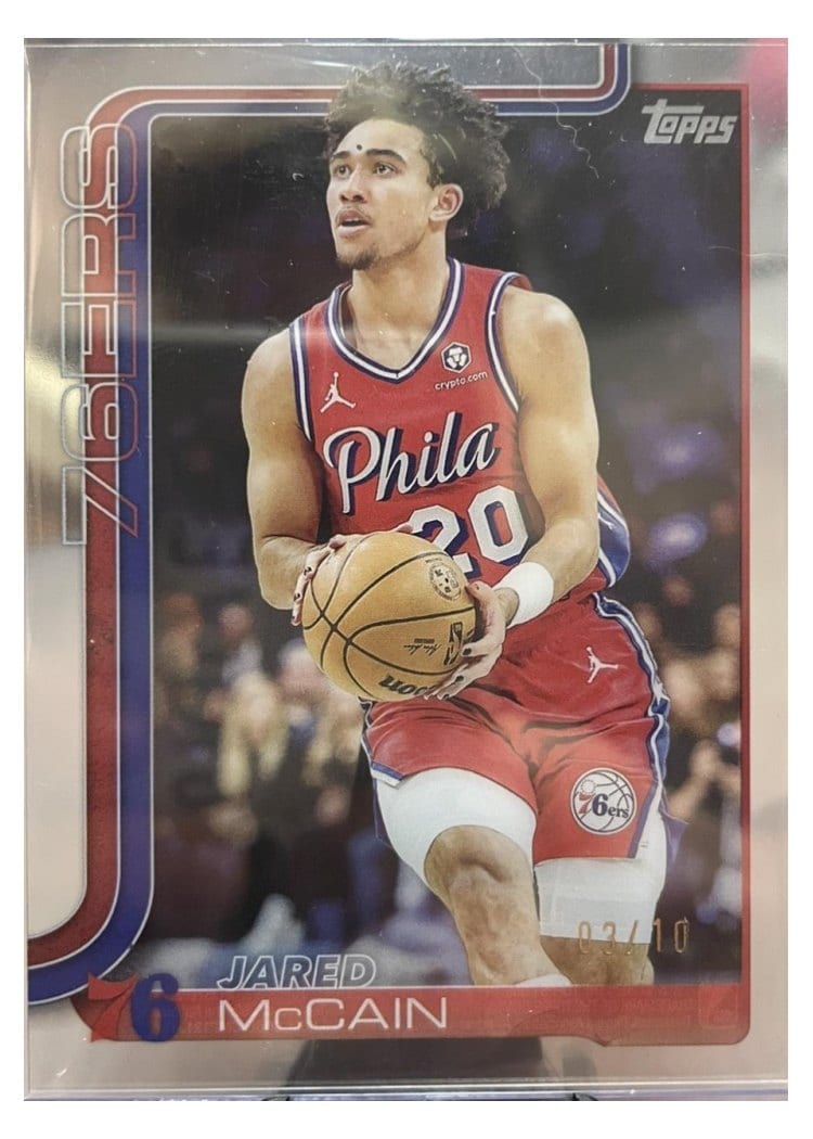 2025-26 Topps Base Set Jared McCain #24 card