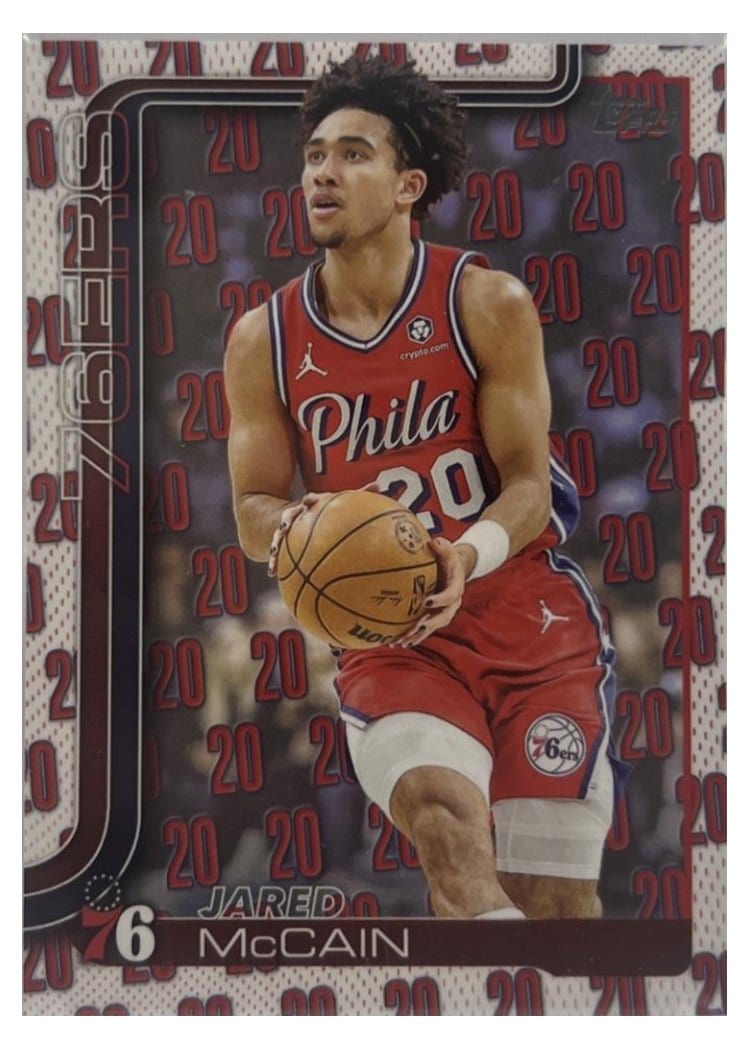 2025-26 Topps Base Set Jared McCain #24 card