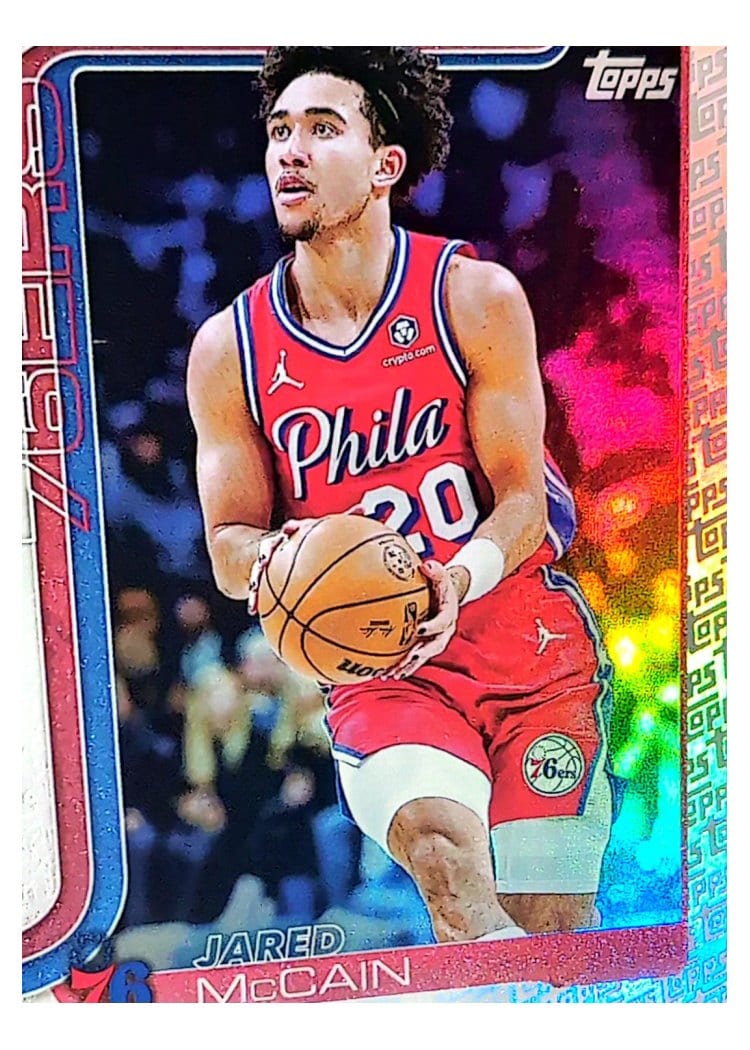 2025-26 Topps Base Set Jared McCain #24 card