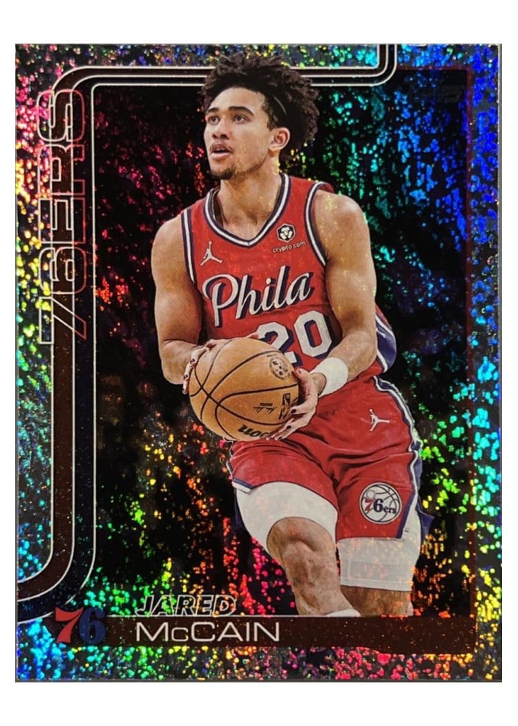 2025-26 Topps Base Set Jared McCain #24 card