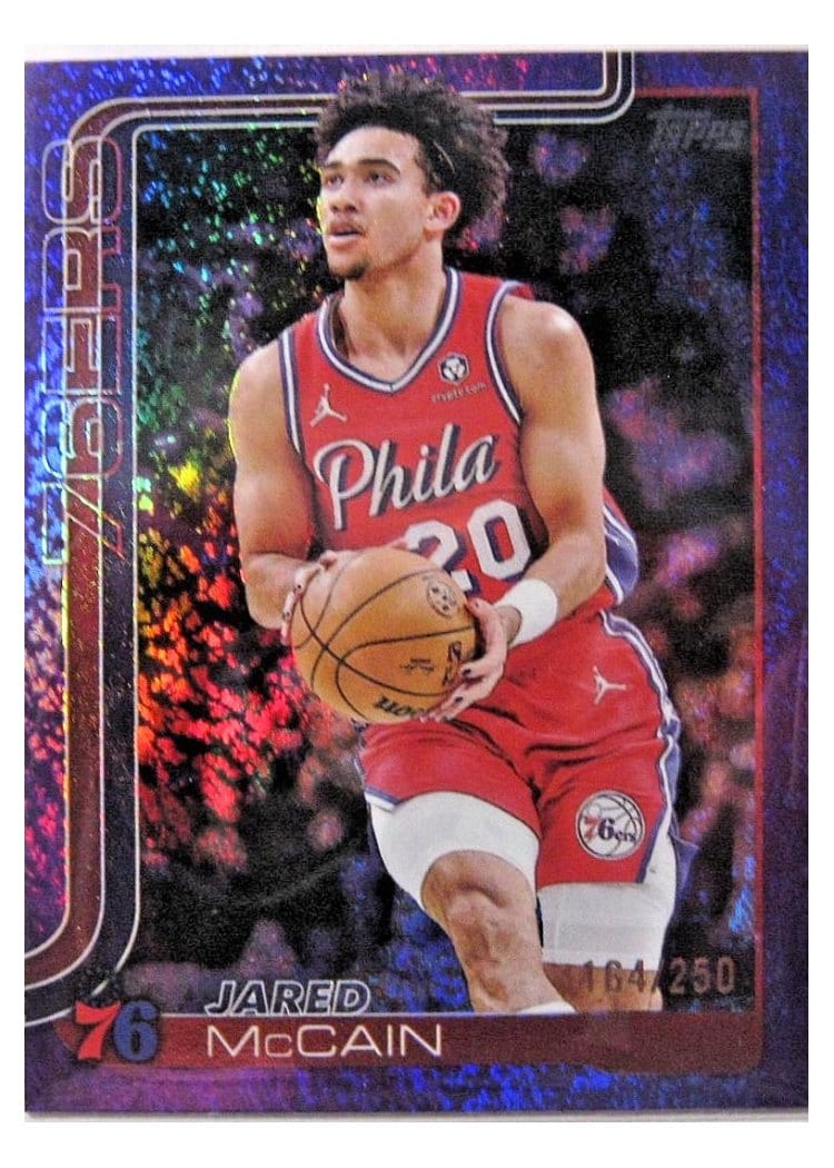 2025-26 Topps Base Set Jared McCain #24 card