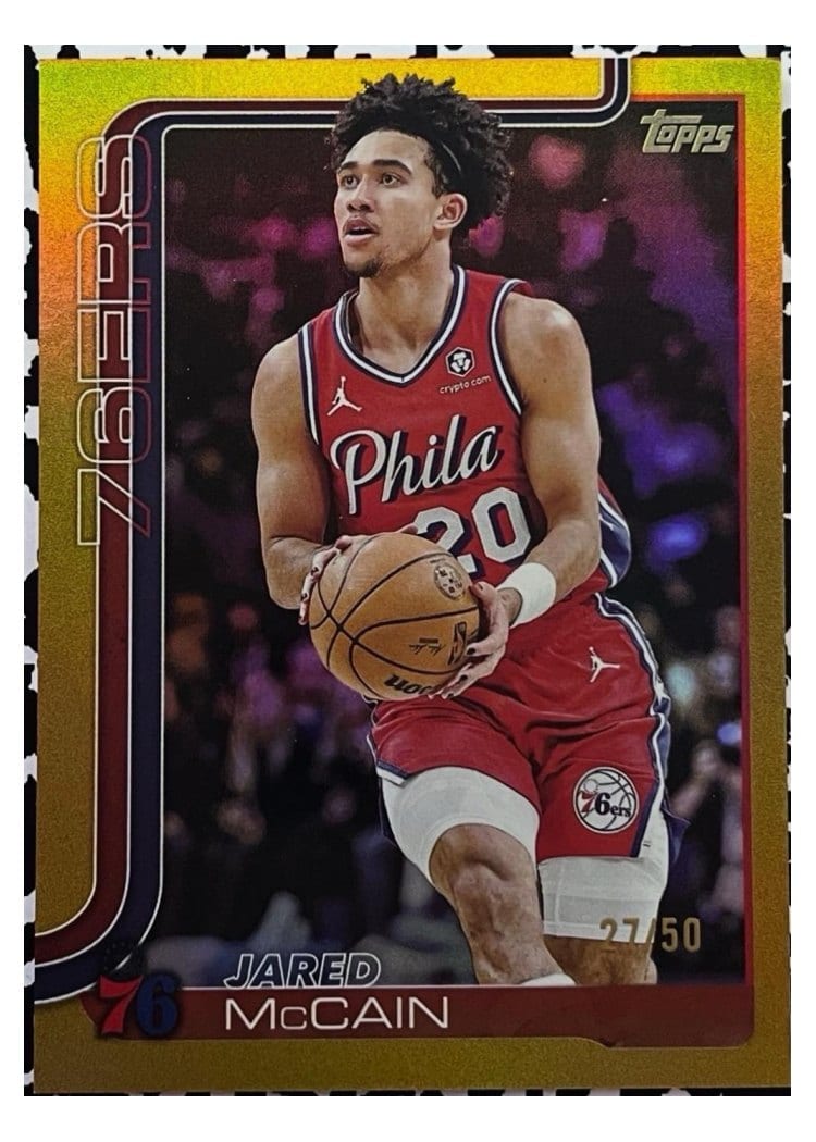 2025-26 Topps Base Set Jared McCain #24 card