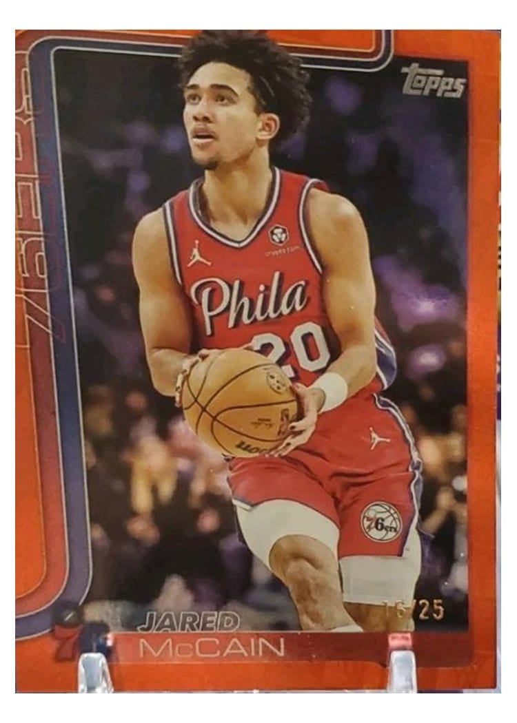 2025-26 Topps Base Set Jared McCain #24 card