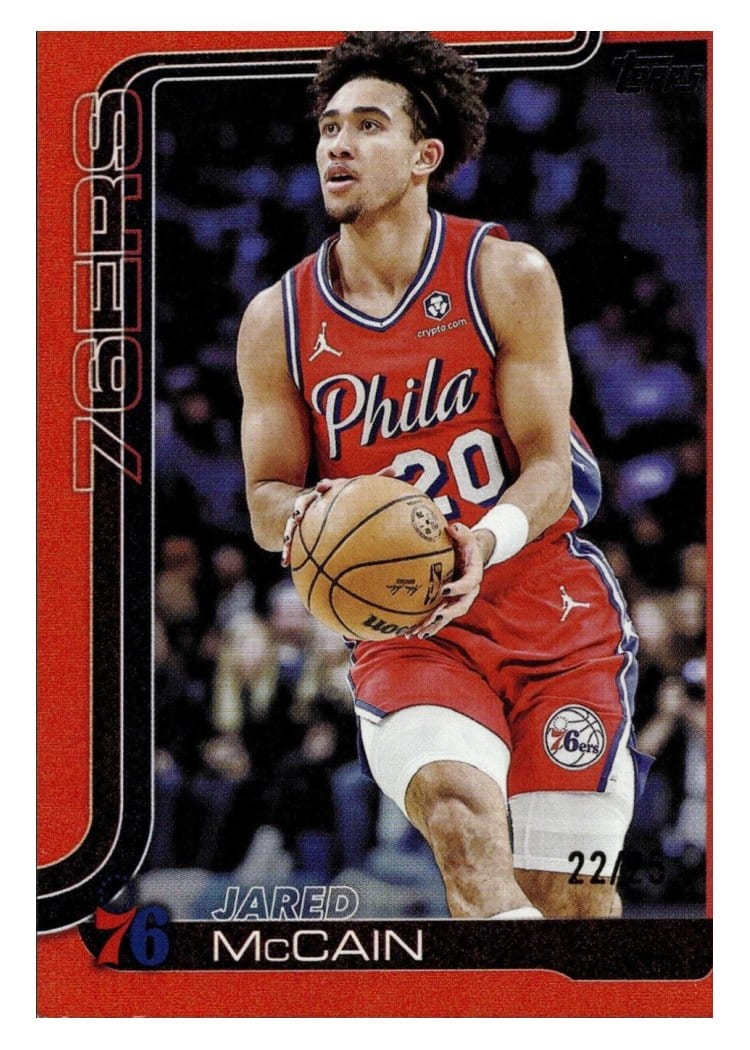 2025-26 Topps Base Set Jared McCain #24 card