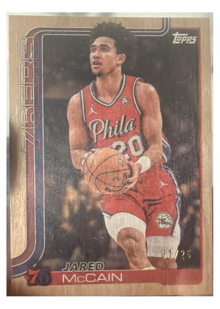 2025-26 Topps Base Set Jared McCain #24 card