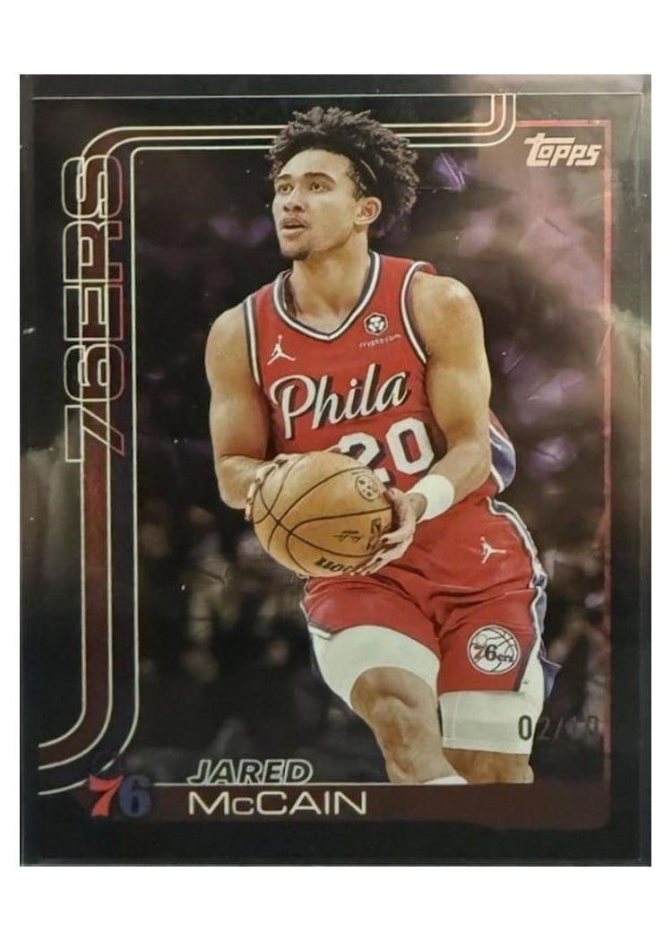 2025-26 Topps Base Set Jared McCain #24 card