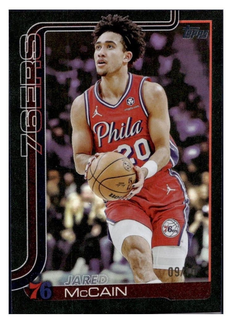 2025-26 Topps Base Set Jared McCain #24 card