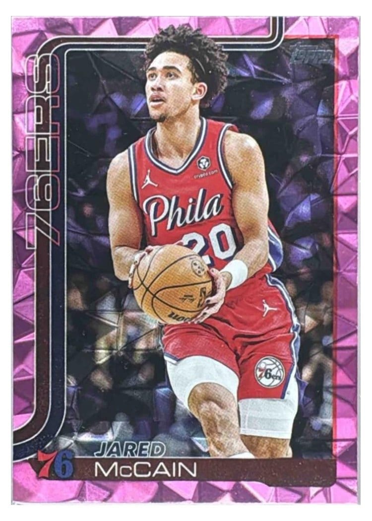 2025-26 Topps Base Set Jared McCain #24 card